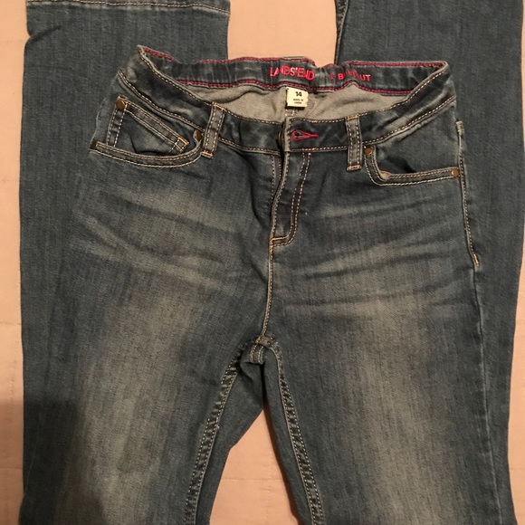 Gently used Lands’ End boys size 14 bootcut - Picture 1 of 1